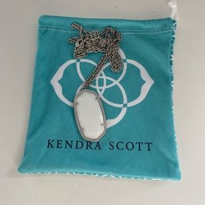 Faceted Reid Gold Long Pendant Necklace